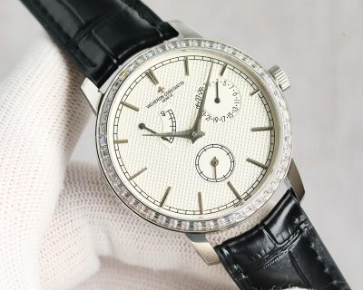KM Factory Vacheron Constantin Traditionnelle 2475SC Automatic Movement 40mm Silver Case Watch